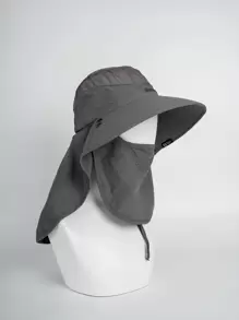 Sun Protection Hat - Army Green - View 1