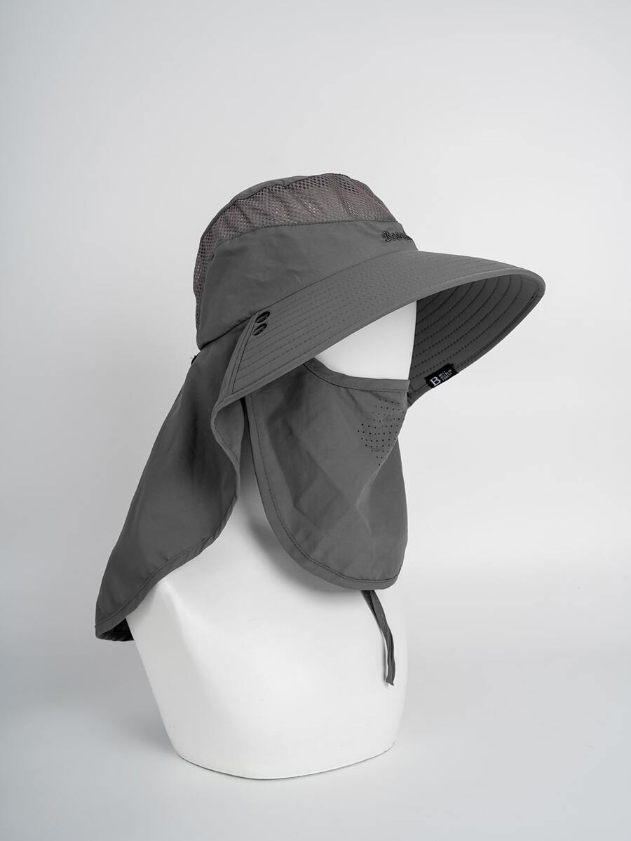 Sun Protection Hat - Army Green - View 1