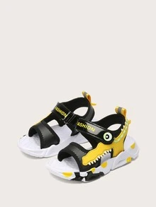 Sandalias para niños - Negro - Ver 3