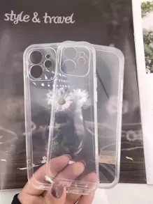 2 chiếc ốp điện thoại trong suốt tương thích với iPhone 11,IPhone 13,IPhone 14 Pro Max - Trong sáng - Xem 7