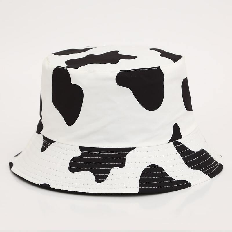

Guys Cow Print Bucket Hat, Multicolor