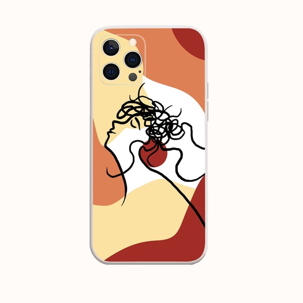 

Line Art Phone Case, Multicolor