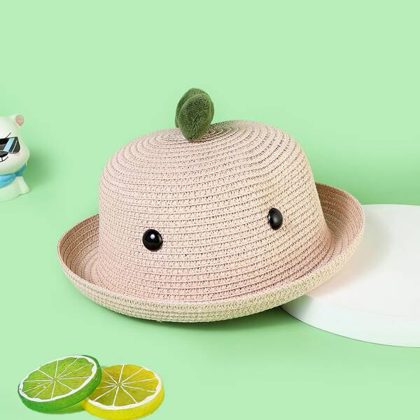 

Kids Cartoon Design Hat, Beige