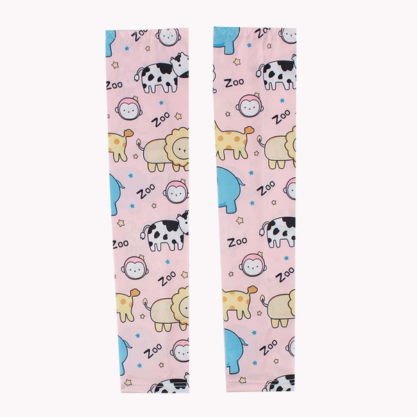 

Kids Cartoon Graphic Arm Sleeves, Multicolor