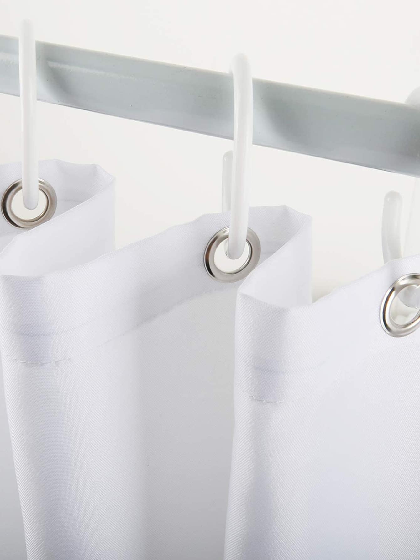 Christmas Print Shower Curtain - Multicolor - View 6