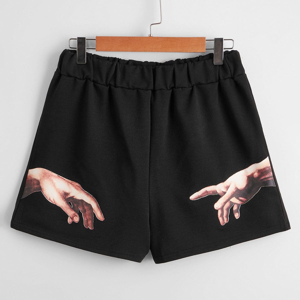 

Hand Graphic Shorts, Black