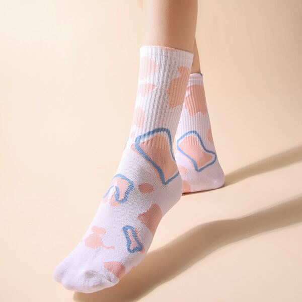 

Graphic Crew Socks, Multicolor