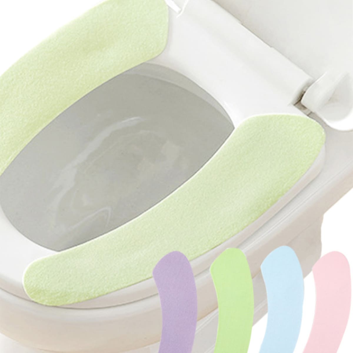 

1pc Random Color Toilet Seat, Multicolor