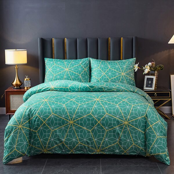 

Geometric Pattern Duvet Cover Sets Without Filler, Multicolor
