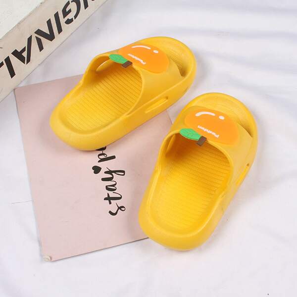 

Girls Orange Decor Cut Out Slides, Yellow