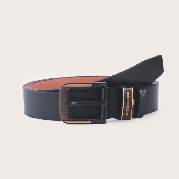 

Men PU Leather Belt, Black