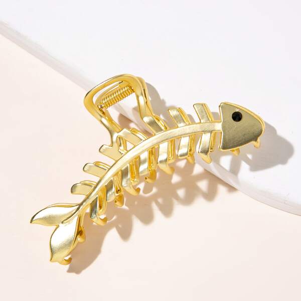 

Metal Hair Claw, Gold