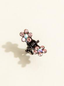 12 piezas garra de pelo con diamante de imitación - Multicolor - Ver 5