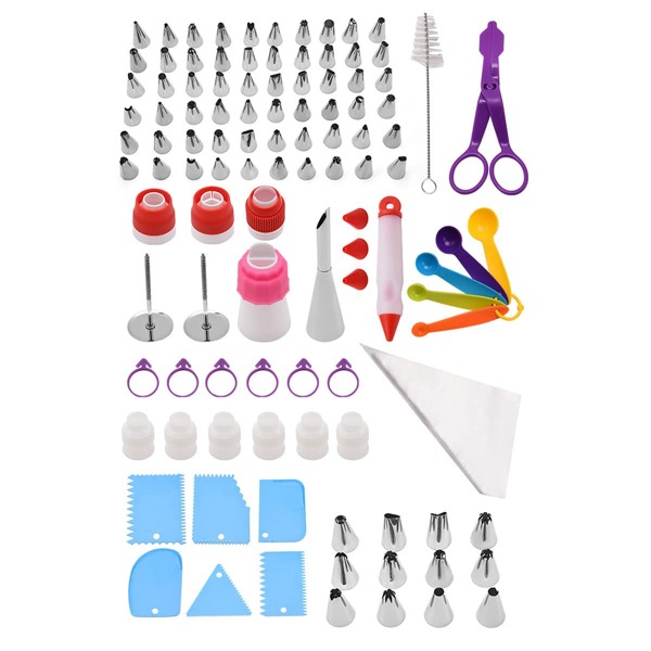 

102pcs Cake Decorating Tool Set, Multicolor