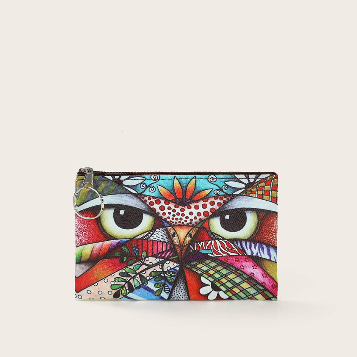 

Mini Cartoon Print Purse, Multicolor