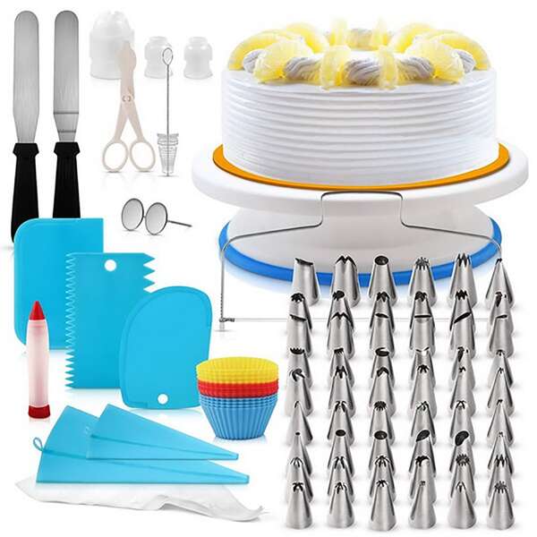 

106pcs Cake Decorating Tool Set, Multicolor