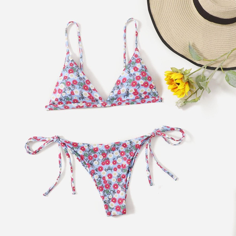 

Ditsy Floral Bikini Swimsuit, Multicolor
