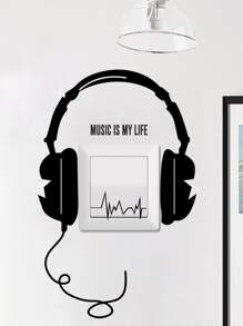 Tai nghe In công tắc đèn - màu đen - Xem 3