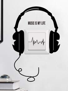 Tai nghe In công tắc đèn - màu đen - Xem 4