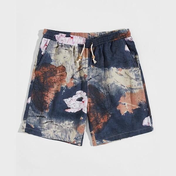 

Men Graphic Bermuda Shorts, Multicolor