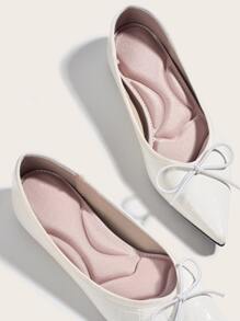 透氣高跟鞋墊，1對EVA泡沫鞋墊，尖端設計靴子襯墊腳墊襯墊舒適海綿襯墊適合女士腳痛、足弓痛、腳跟酸痛、寬鬆鞋子 - 粉色 - 查看 1