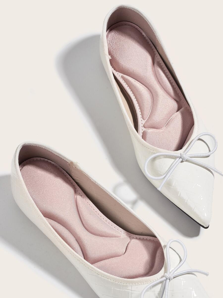 透氣高跟鞋墊，1對EVA泡沫鞋墊，尖端設計靴子襯墊腳墊襯墊舒適海綿襯墊適合女士腳痛、足弓痛、腳跟酸痛、寬鬆鞋子 - 粉色 - 查看 1