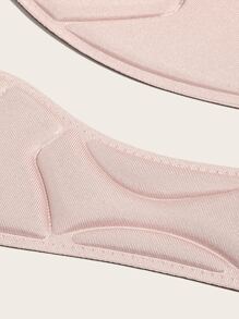 透氣高跟鞋墊，1對EVA泡沫鞋墊，尖端設計靴子襯墊腳墊襯墊舒適海綿襯墊適合女士腳痛、足弓痛、腳跟酸痛、寬鬆鞋子 - 粉色 - 查看 3