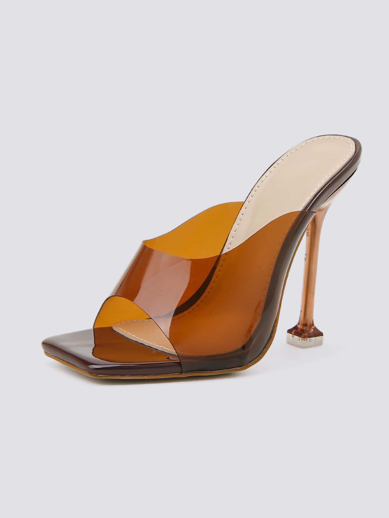 Spring/Summer Versatile Casual Square Toe Thin Heel Women Heeled Sandals