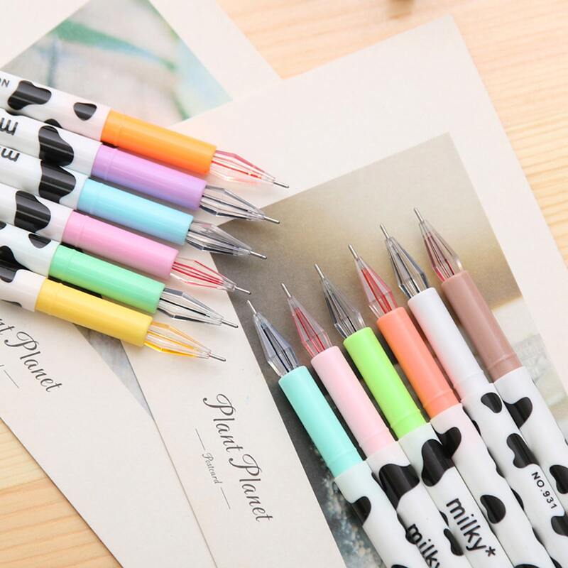 

6pcs Random Cow Print Gel Pen