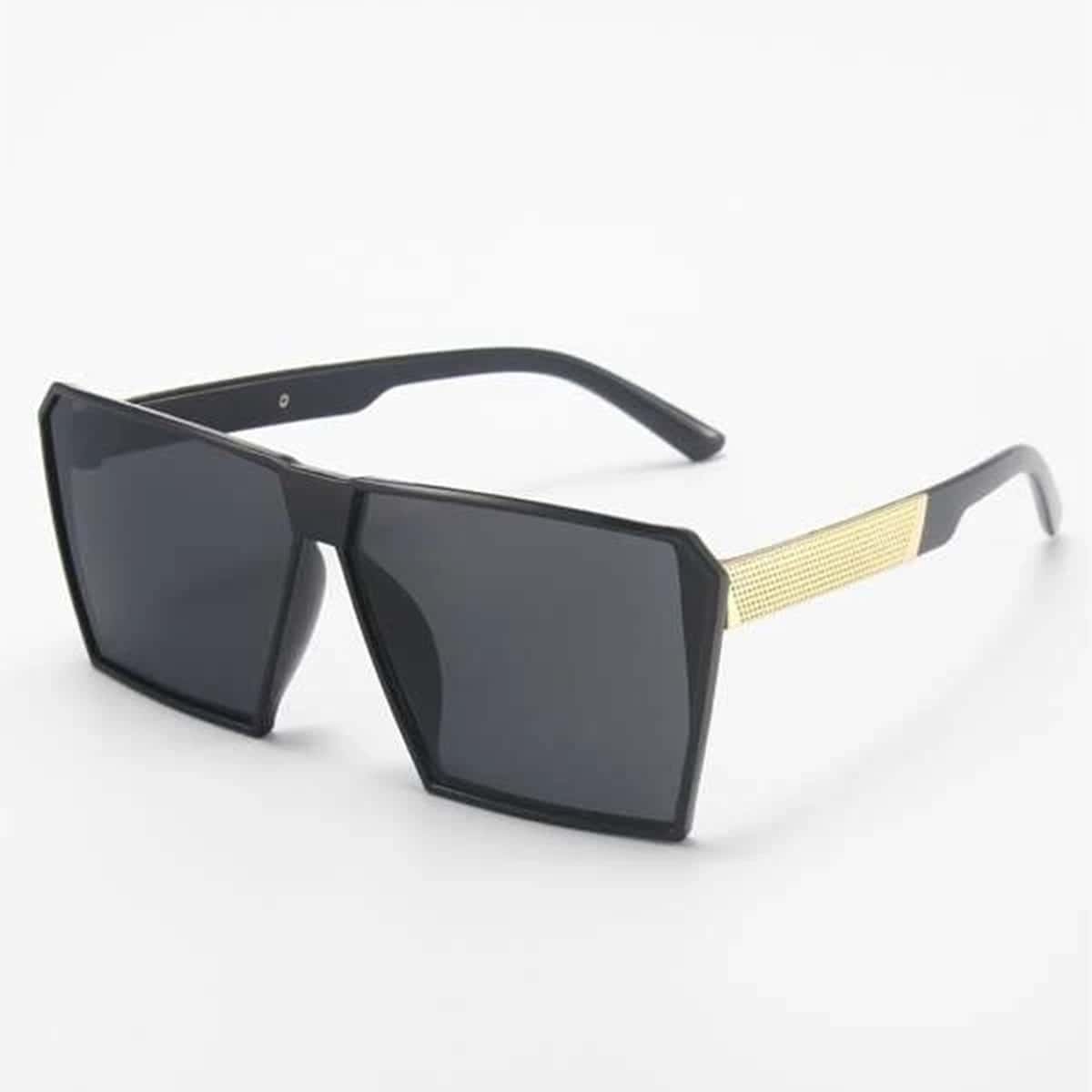 

Guys Square Frame Sunglasses, Grey