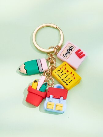 Llavero de resina divertido, adecuado para colgante de bolso, decoración de bolso, accesorios de coche, regalo ideal para Halloween, Navidad, Día de San Valentín y otras festividades, regalo perfecto para hermanos, hermanas, papá y mamá, encantos de bolso, accesorios de coche, ideas de regalo para maestros y amigos