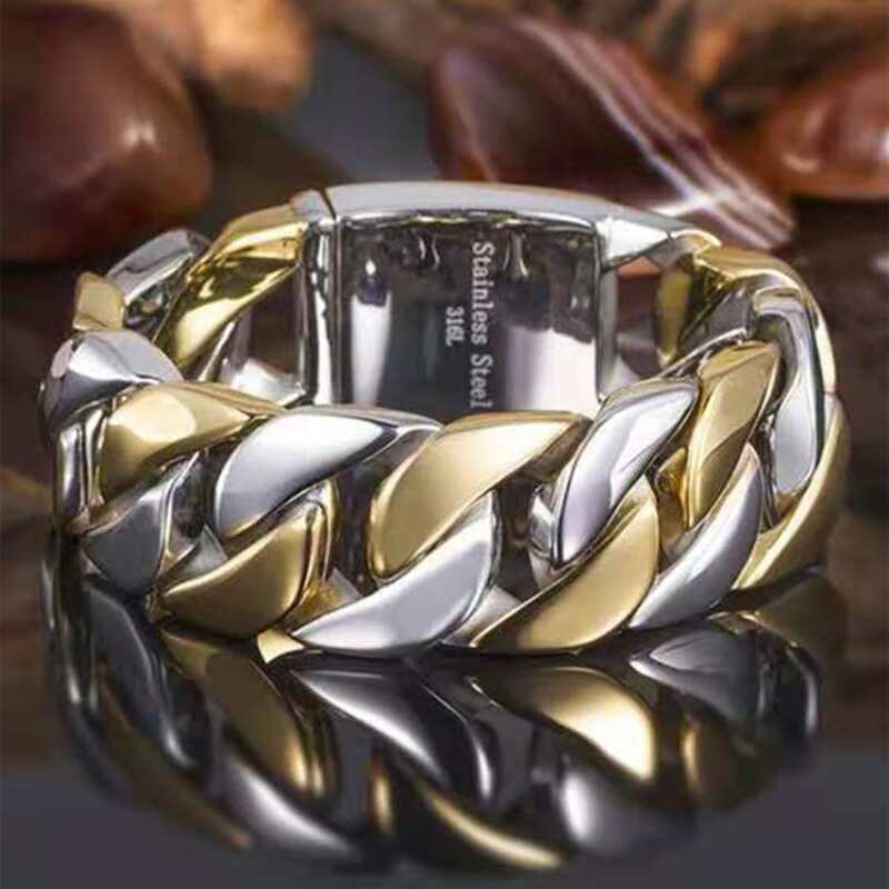 

Guys 1pc Colorblock Ring, Multicolor