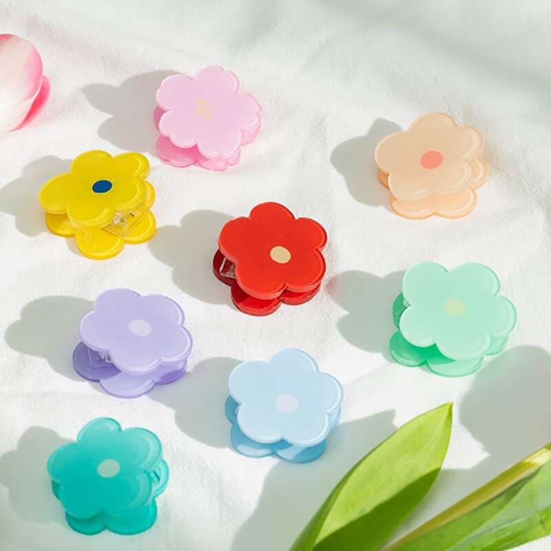 

1pc Flower Shaped Random Clip, Multicolor