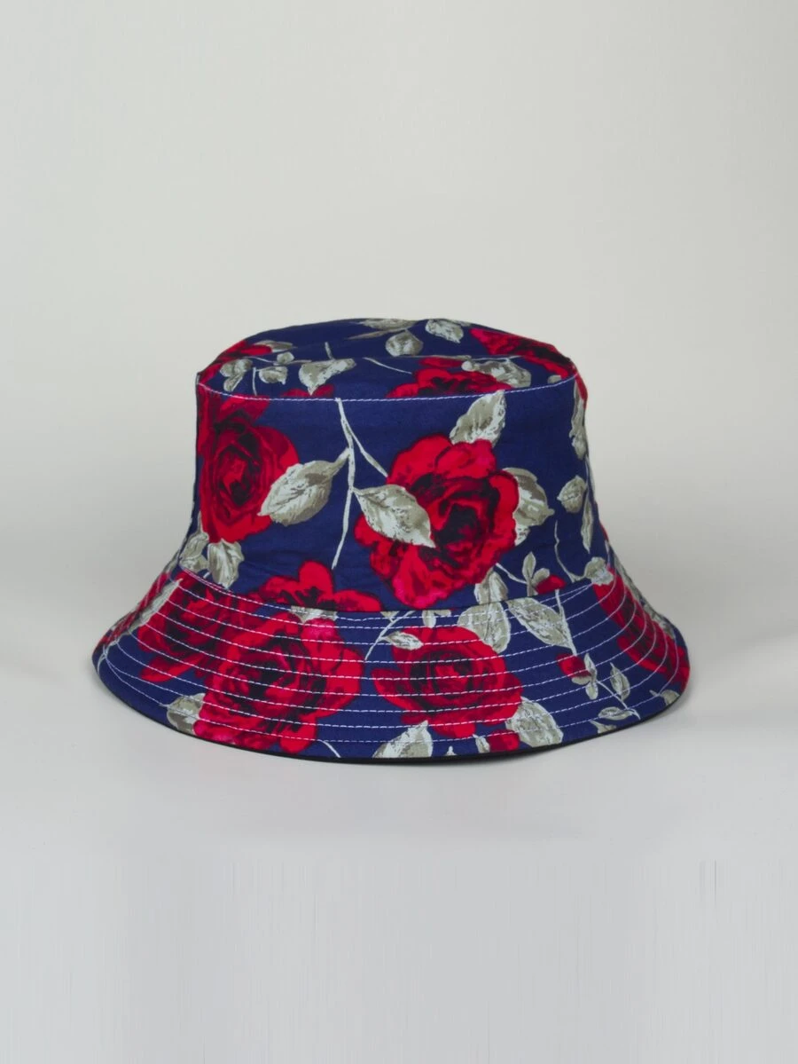 EMERY ROSE Mũ xô in hoa - Nhiều màu - Xem 1