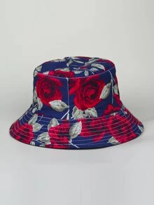 EMERY ROSE Mũ xô in hoa - Nhiều màu - Xem 2