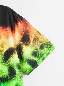 SHEIN Tween Boy Lion Print Tee