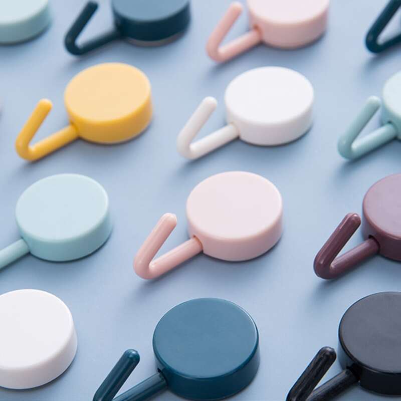 

10pcs Random Wall Hook, Multicolor