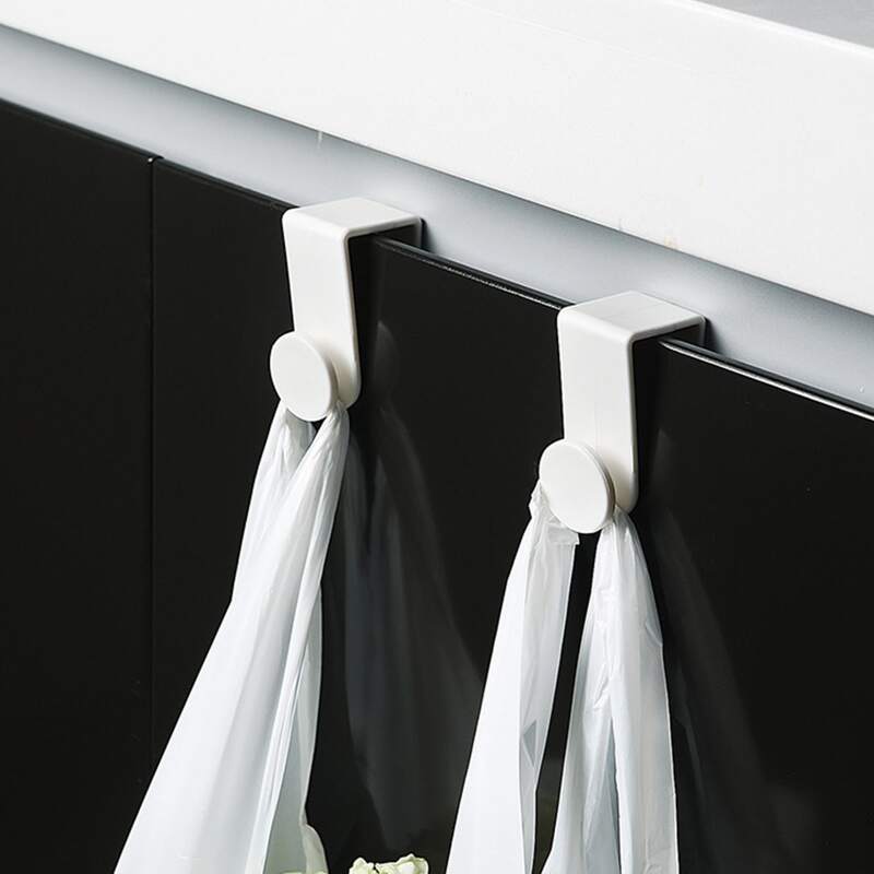 

2pcs Door Back Hanging Hook, White