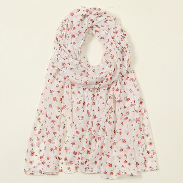 

Ditsy Floral Print Scarf, Multicolor