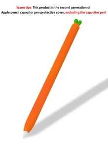 Silicone Case Compatible With Apple Pencil 2nd - Orange - View 4