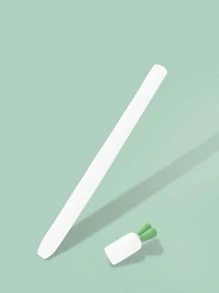 Vỏ silicon tương thích với Apple Pencil thứ 2 - trắng - Xem 1