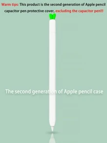 Vỏ silicon tương thích với Apple Pencil thứ 2 - trắng - Xem 3