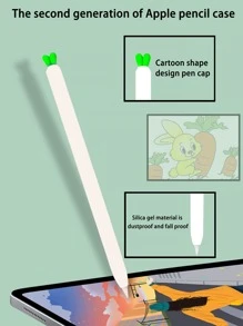 Vỏ silicon tương thích với Apple Pencil thứ 2 - trắng - Xem 4