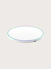 Desktop Wireless Fast Charger - White - View 1