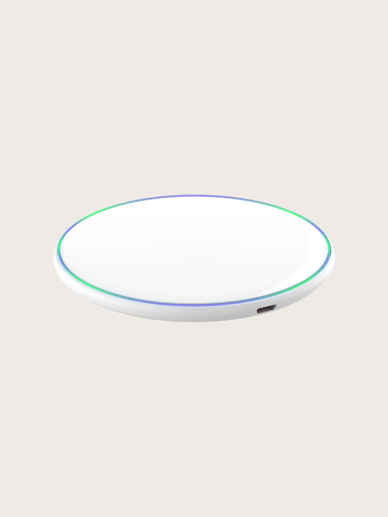 Desktop Wireless Fast Charger - White - View 1