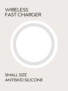 Desktop Wireless Fast Charger - White - View 3