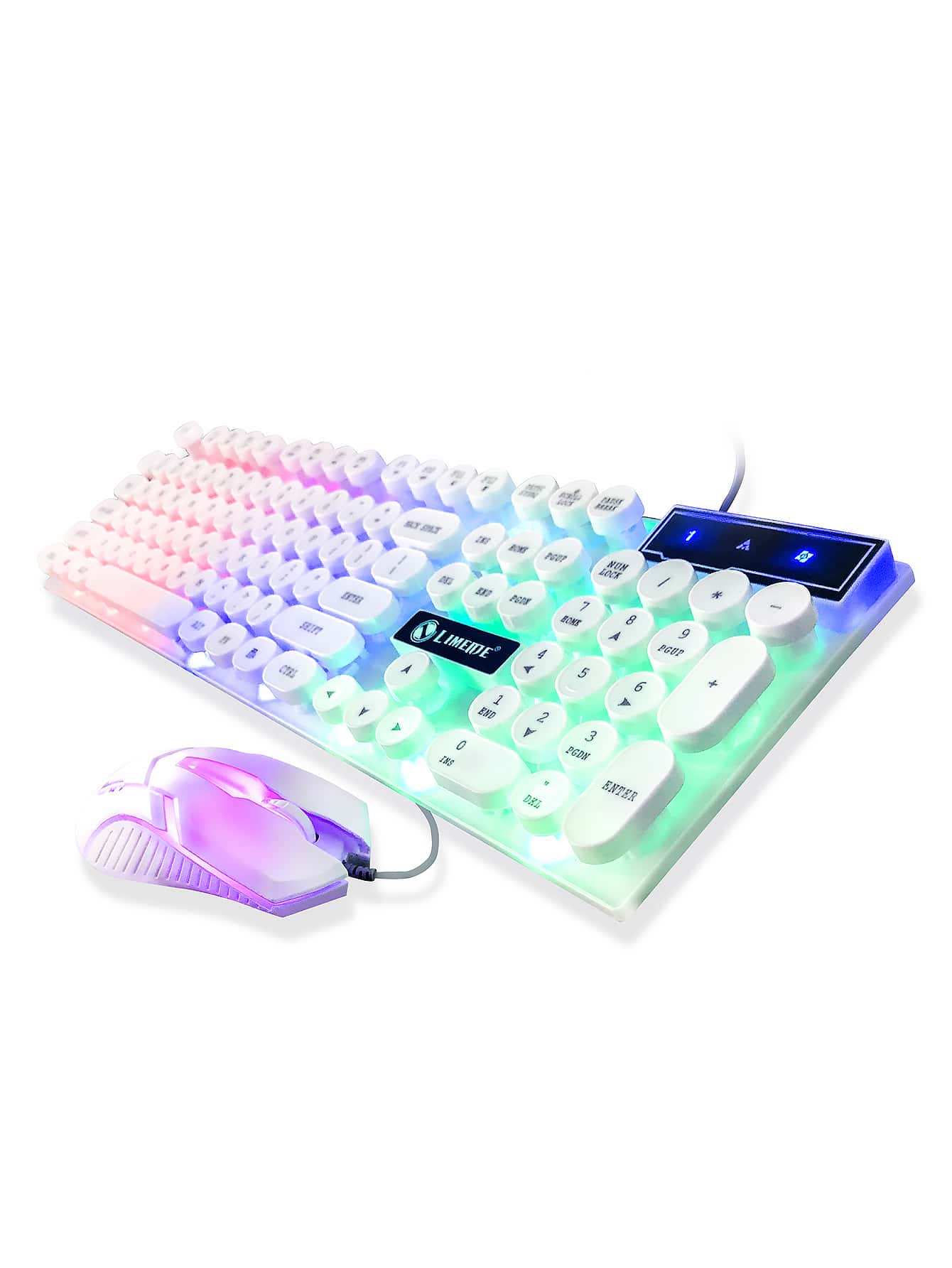 Luminous Wired Gaming Keyboard & Mouse Combo