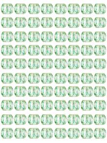 80pcs Simple Hair Bead - Clear - View 1