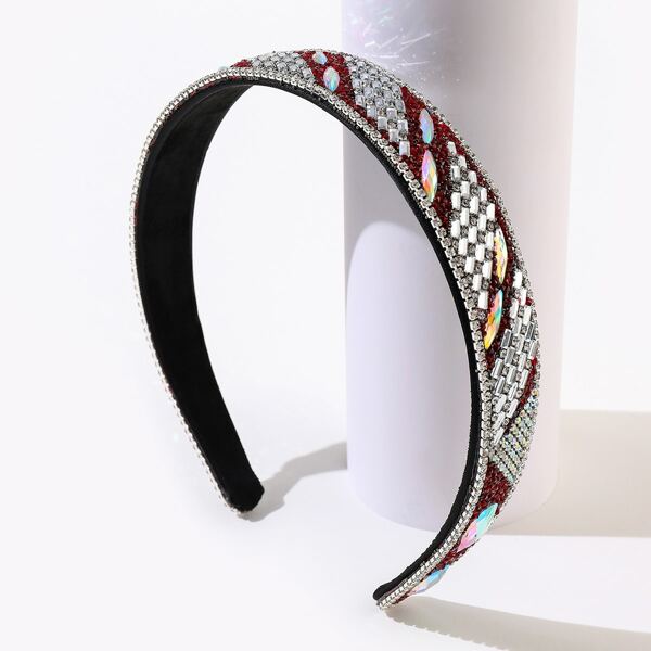 

Rhinestone Decor Headband, Multicolor