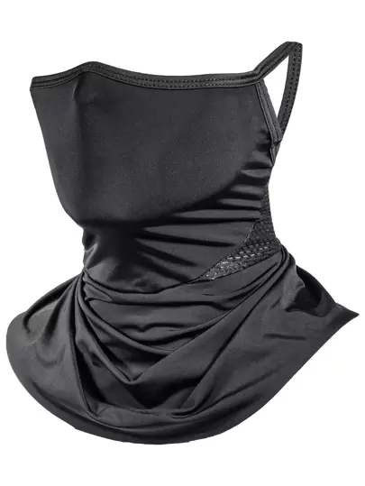 防晒抗紫外线耳钩颈套滑雪面罩，适合骑自行车、骑摩托车和滑雪